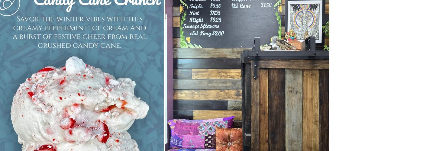 Plant Love Ice Cream Menu