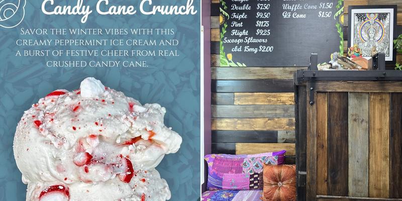 Plant Love Ice Cream Menu