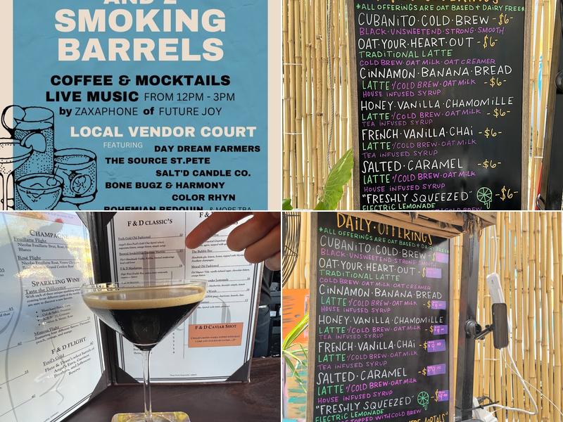 Brewed Awakenings Cubanito Coldbrew Bar Menu