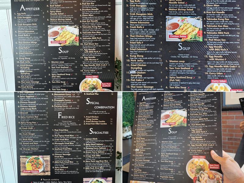 Pad Thai On Beverly Menu