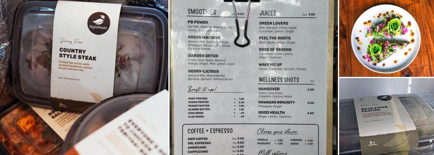 RightMealz Menu