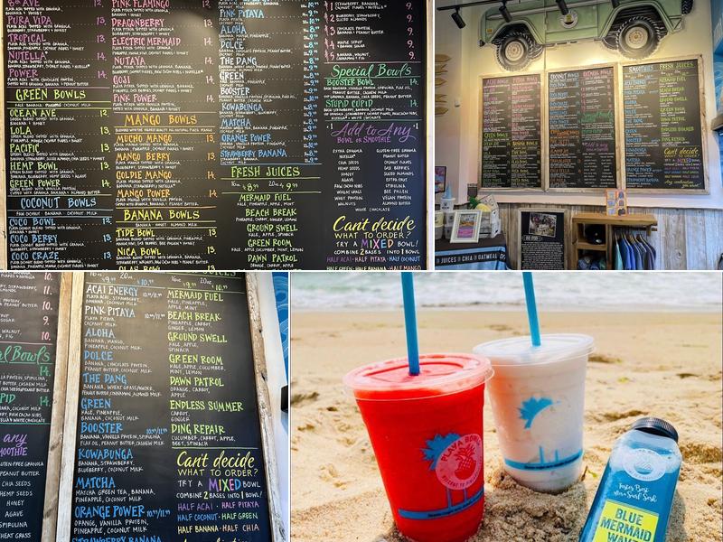 Playa Bowls Menu