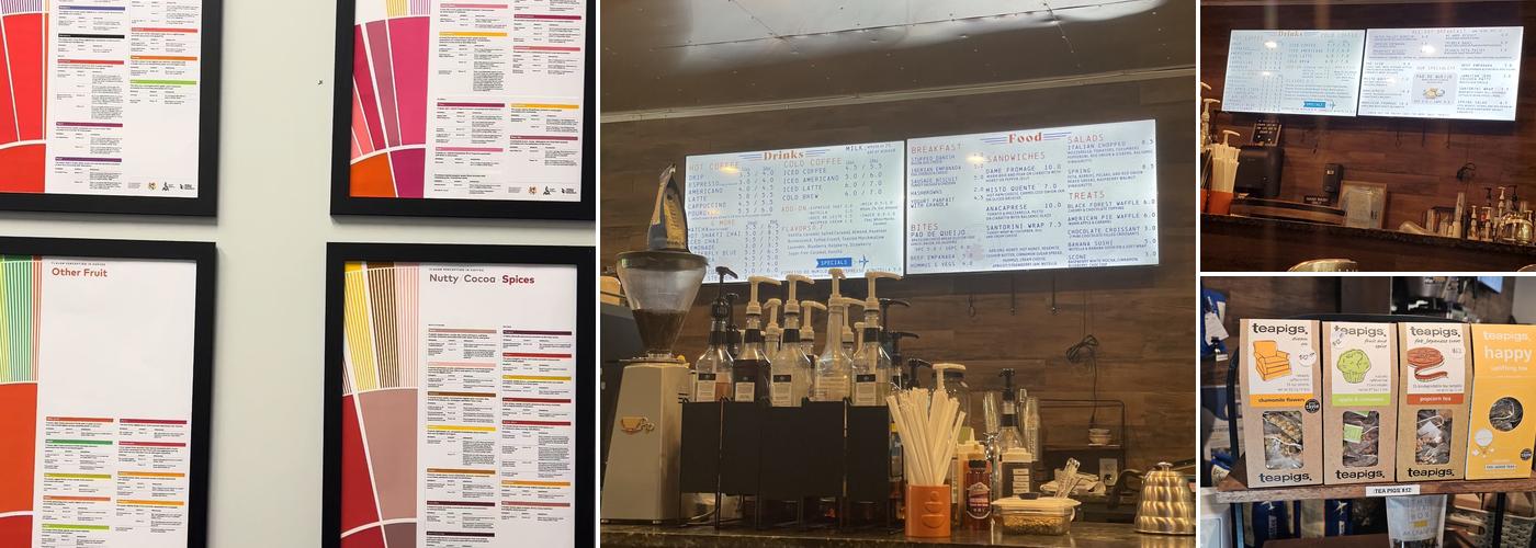 Boarding Pass Coffee GVL Menu