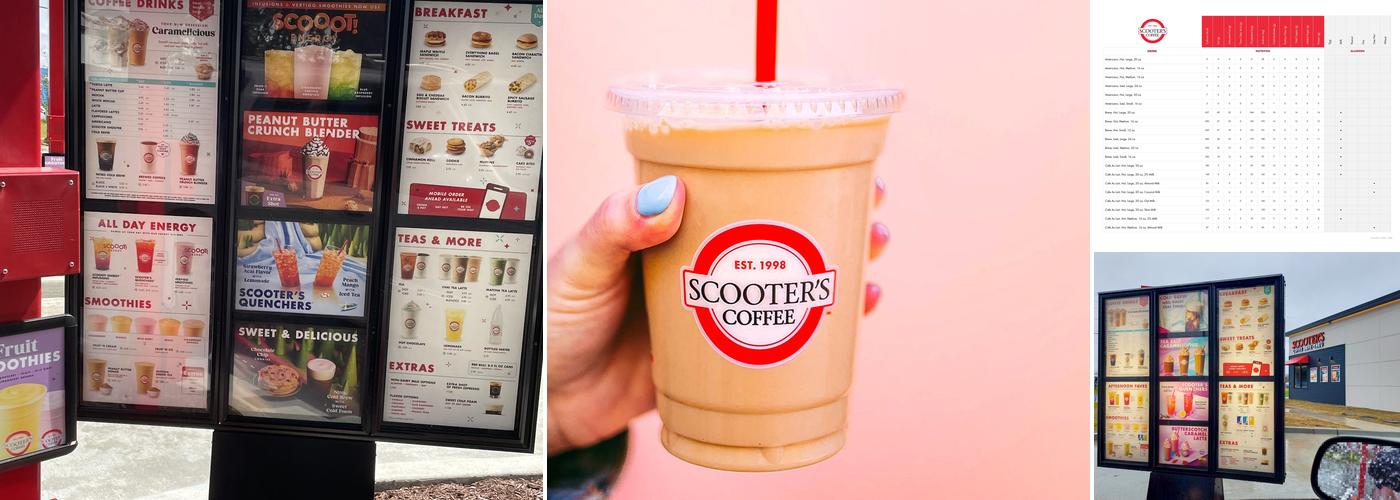 Scooter's Coffee Menu