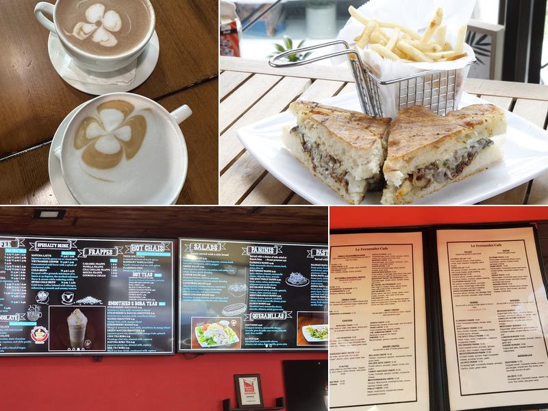 Le Fernández Café Menu