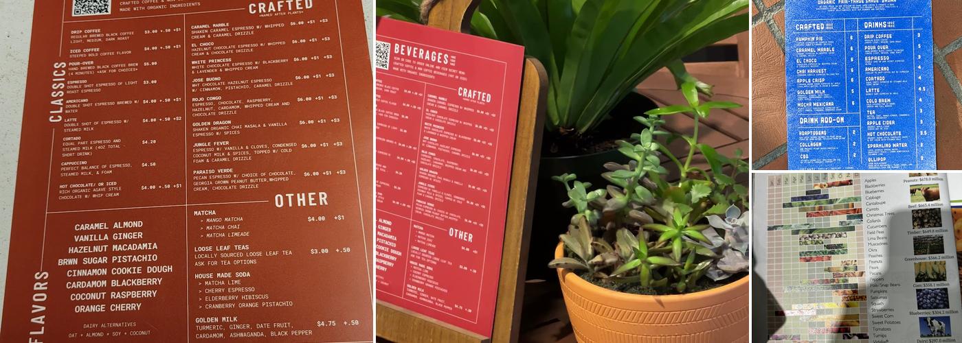 Buds Menu