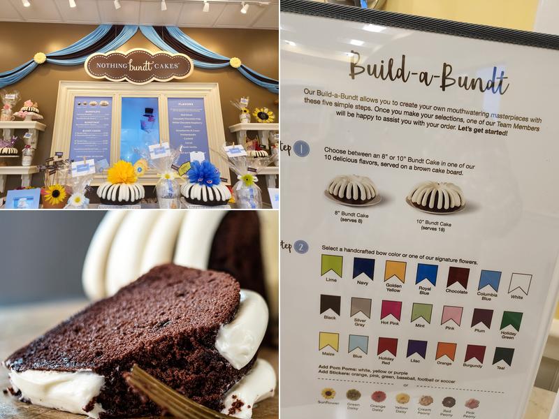 Nothing Bundt Cakes Menu