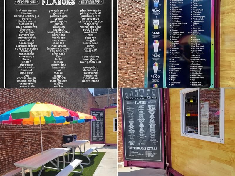 @wowsno 🍧 (Downtown) Menu