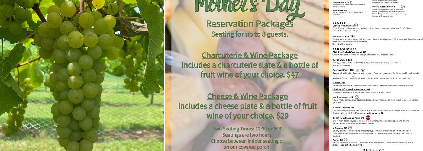 Three Strands Vineyard and Winery Menu