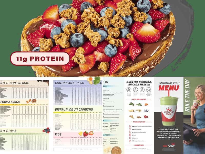 Smoothie King Menu