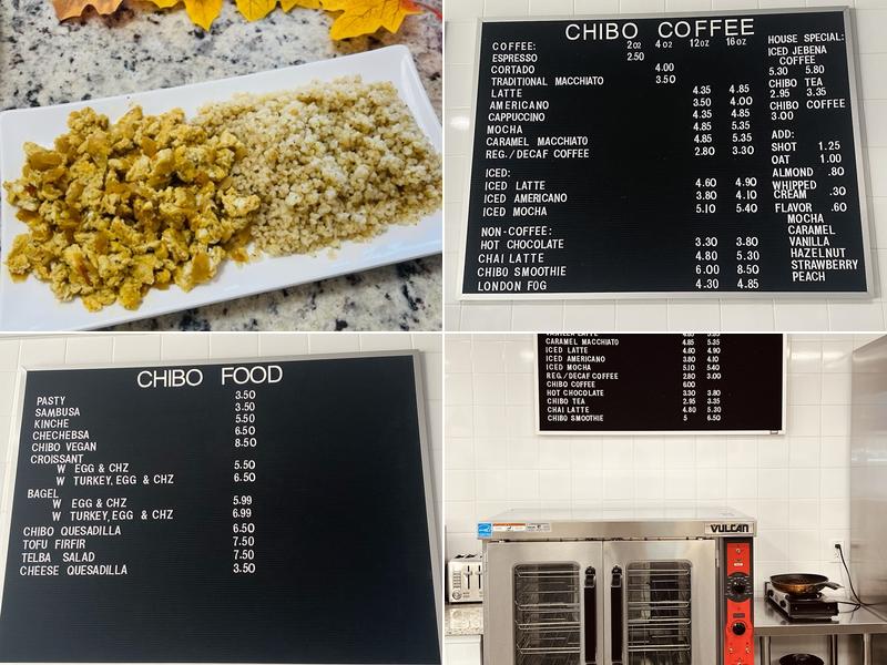 Chibo Coffee Menu