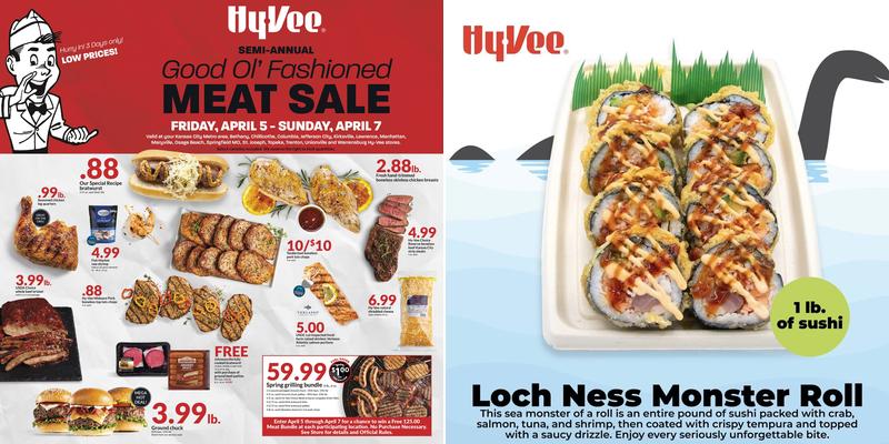 Hy-Vee Market Grille Menu