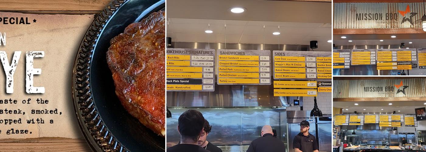 MISSION BBQ Menu