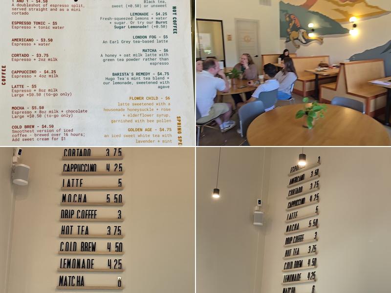 Likewise Coffee Menu