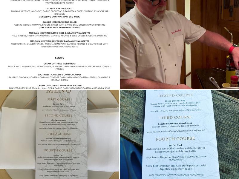 Chef Mark Powers LLC Menu