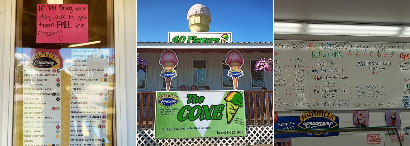 The Cone Menu