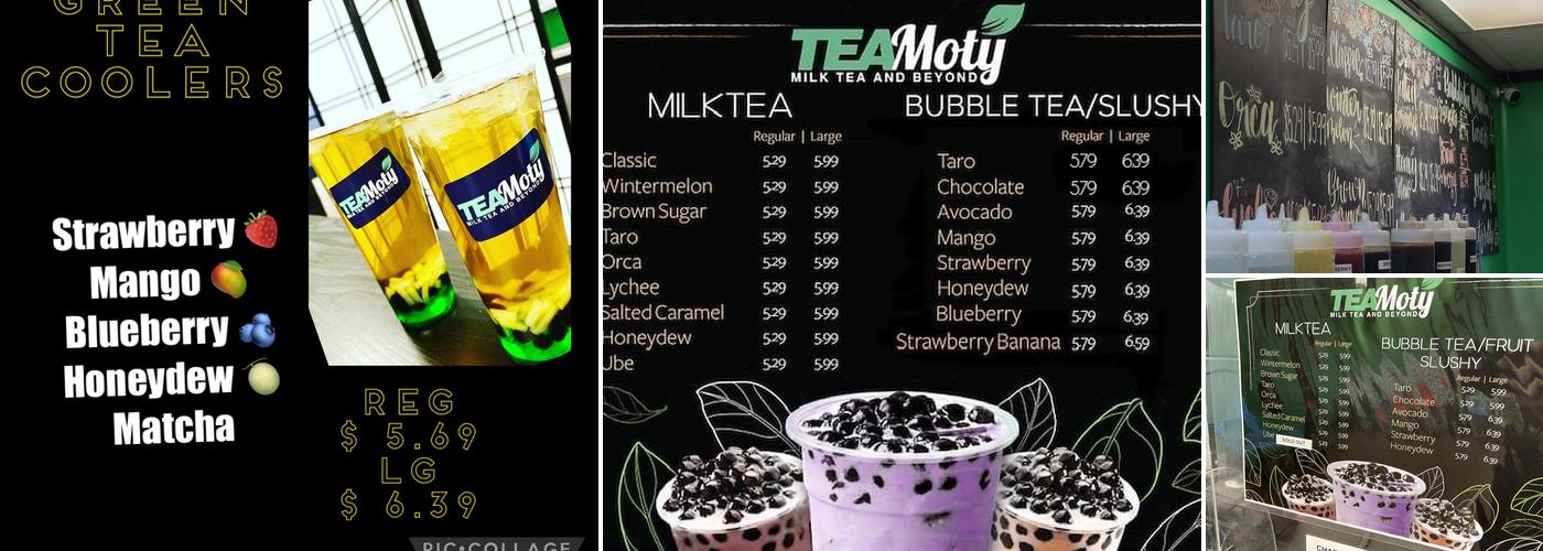 TEAmoty Menu