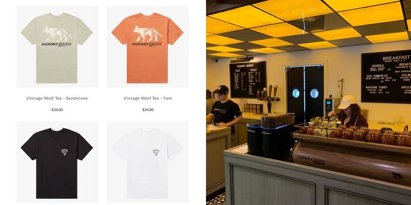 Hungry Ghost Coffee Menu