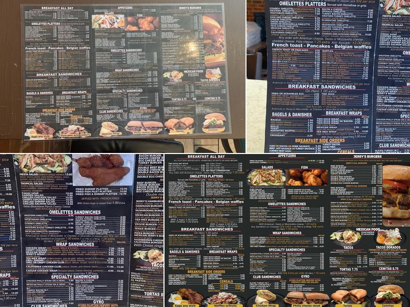 Jerry's Hamburger Place Menu