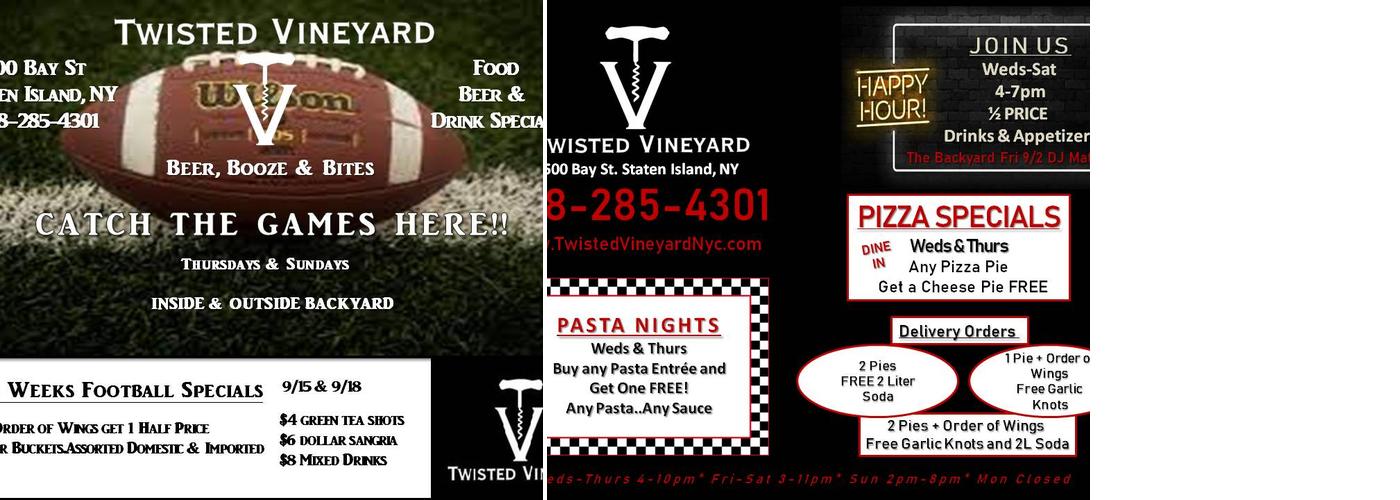 Frank's Pizzeria (Broad St) Menu