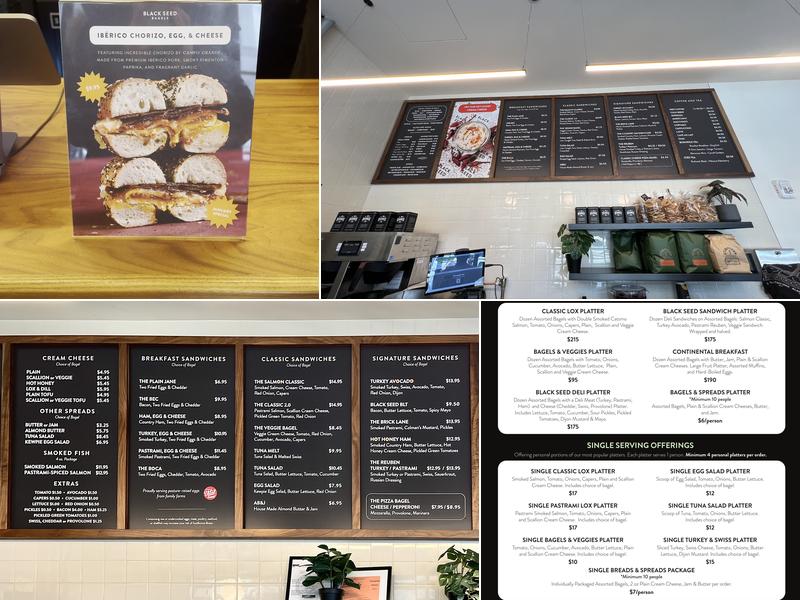 Black Seed Bagels Boerum Hill Menu