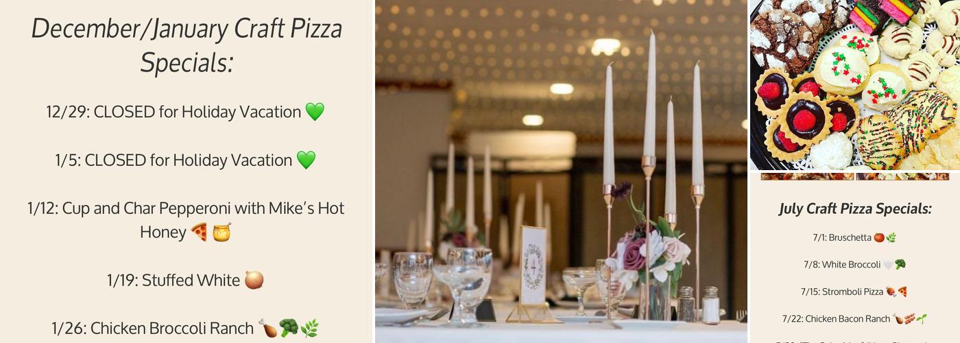 Craft Catering LLC Menu