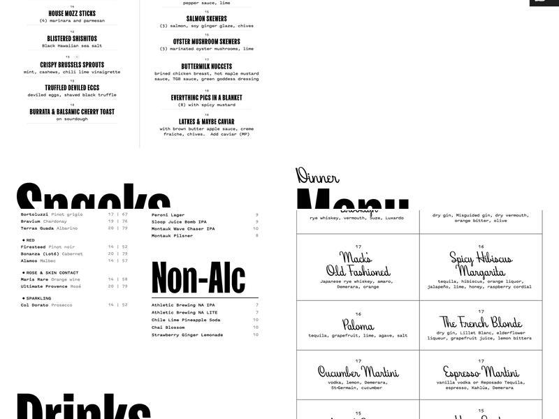 The Granola Bar Darien Menu