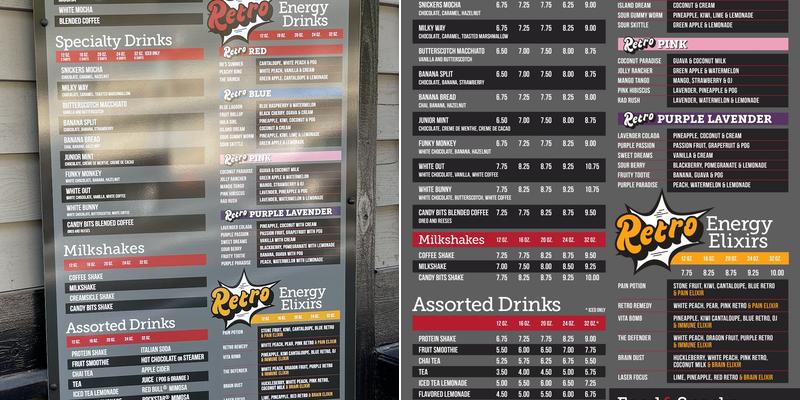 Espresso Stop Menu