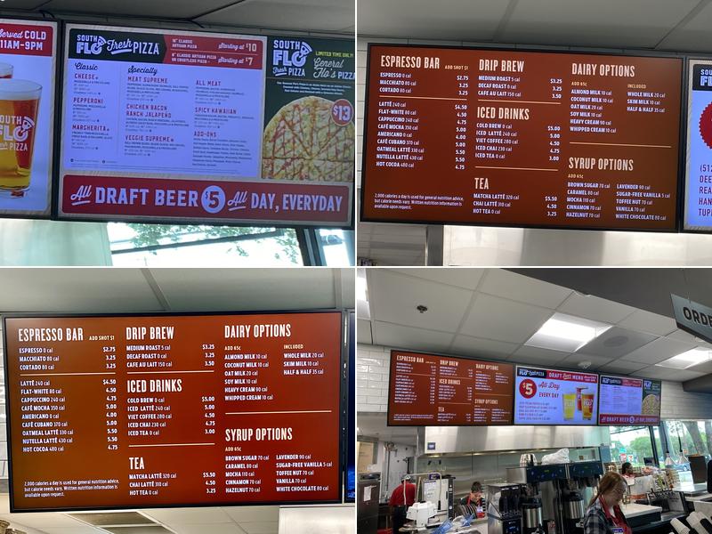 Lake Austin Coffee Spot Menu