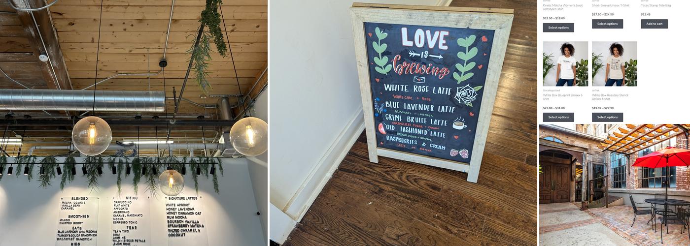White Box Roastery Co. Menu