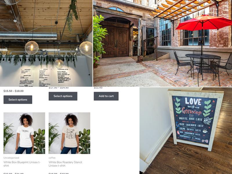 White Box Roastery Co. Menu