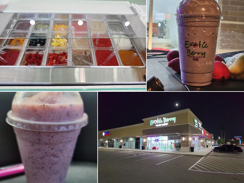 EXOTIC BERRY FROZEN YOGURT