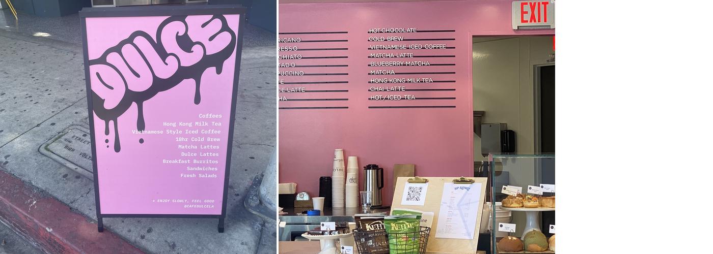 Cafe Dulce (Dulce Cinco) Menu
