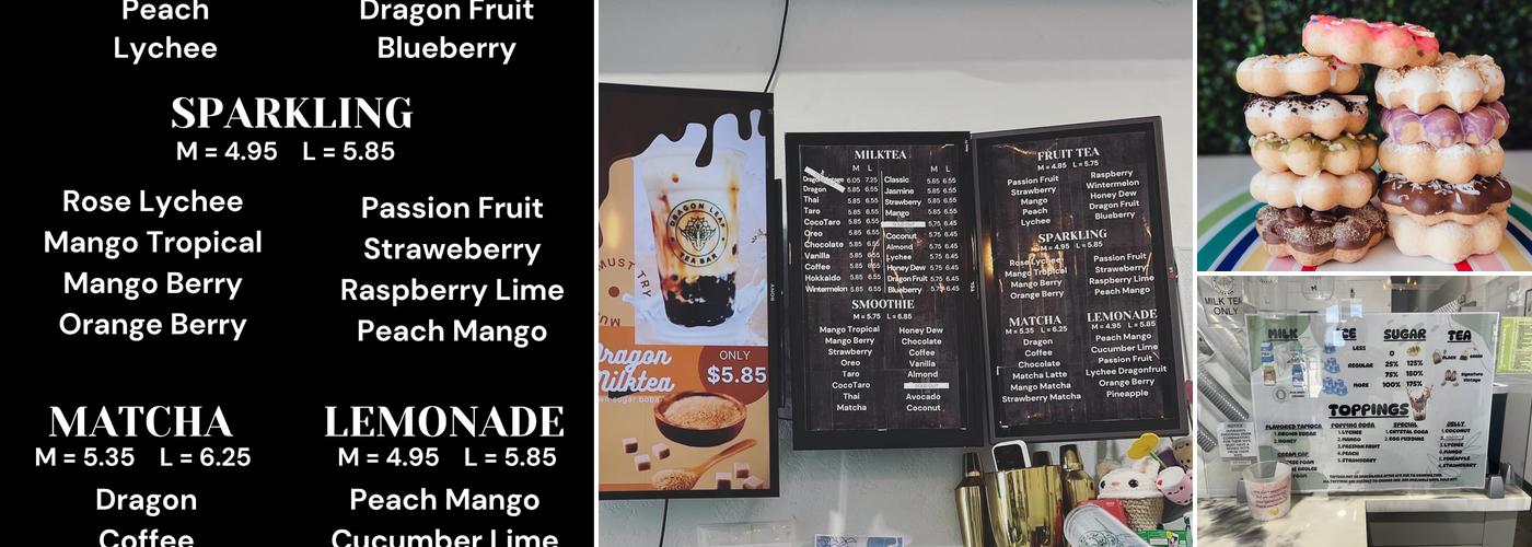 Dragon Leaf Tea Bar Menu