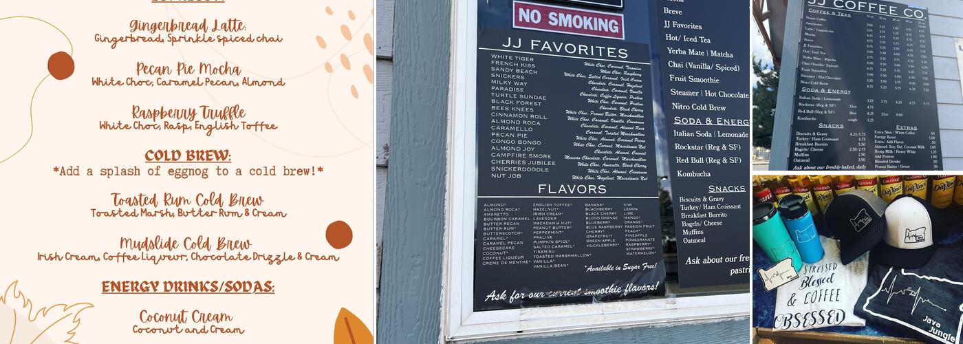JJ Coffee Co - North (Java Jungle) Menu