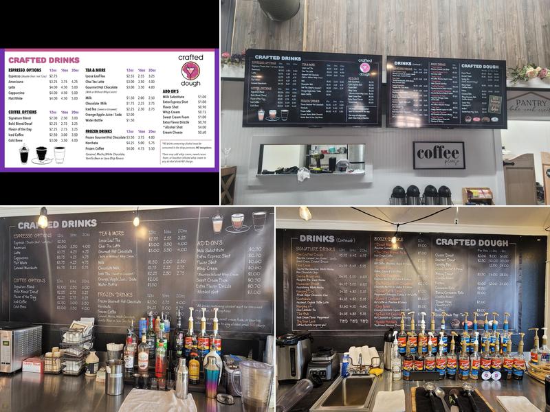 Crafted Dough Menu