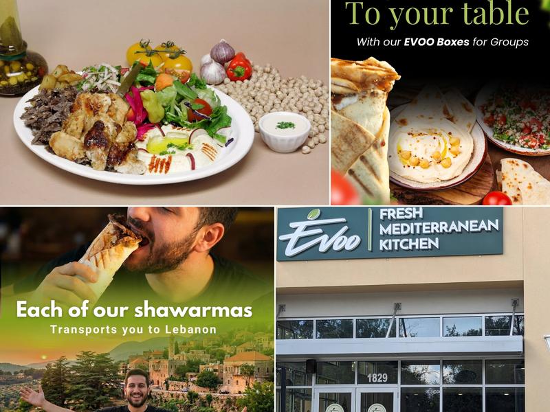Evoo Fresh Mediterranean Kitchen 1829 WP Ball Blvd, Sanford