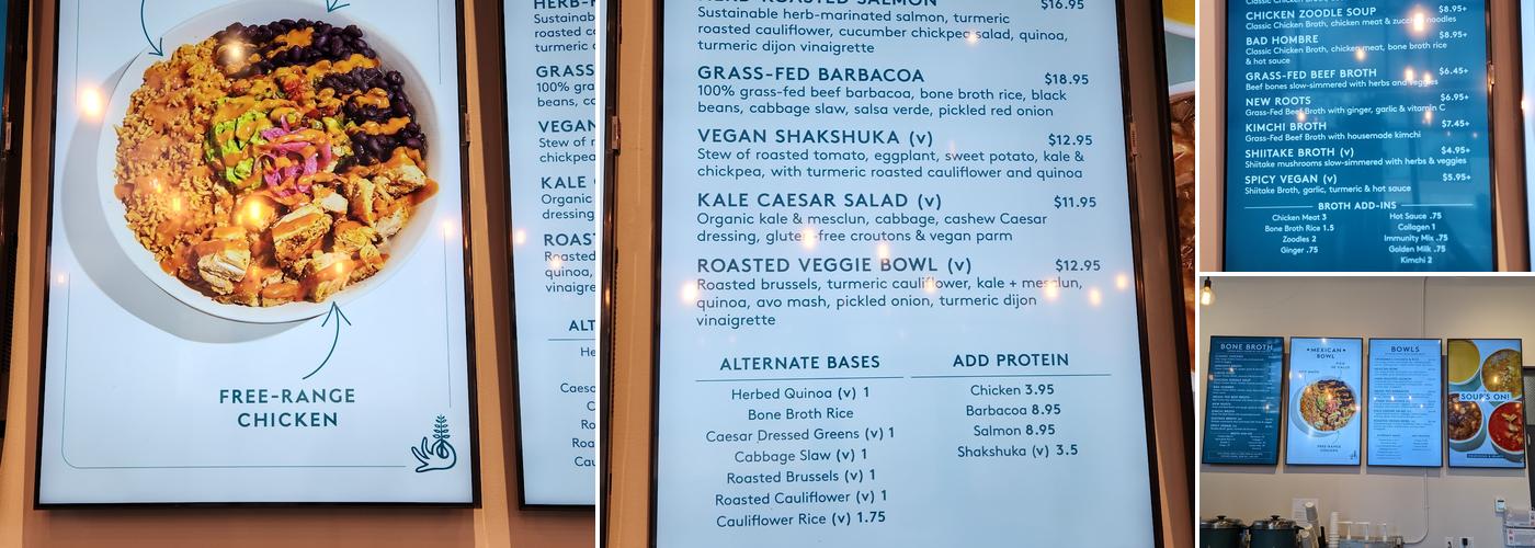 Springbone Kitchen Menu