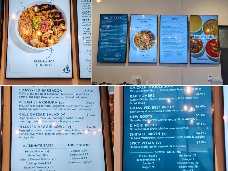 Springbone Kitchen Menu