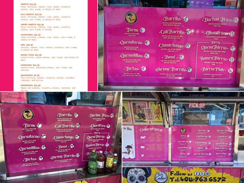 Nuevas Generaciones Taqueria Menu