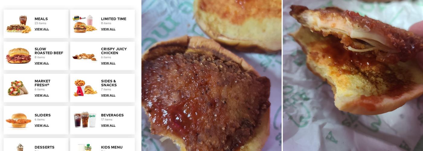 Arby's Menu