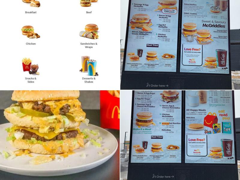 McDonald’s Menu