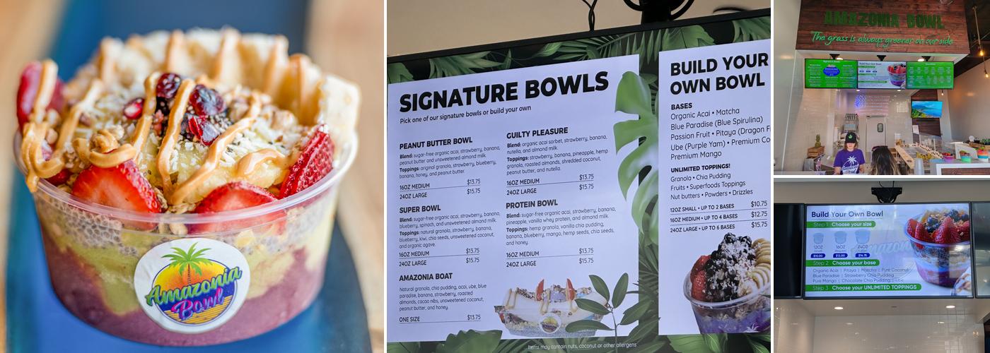 Amazonia Bowl Menu