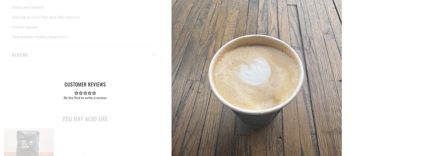 Ignite Coffee Company Menu