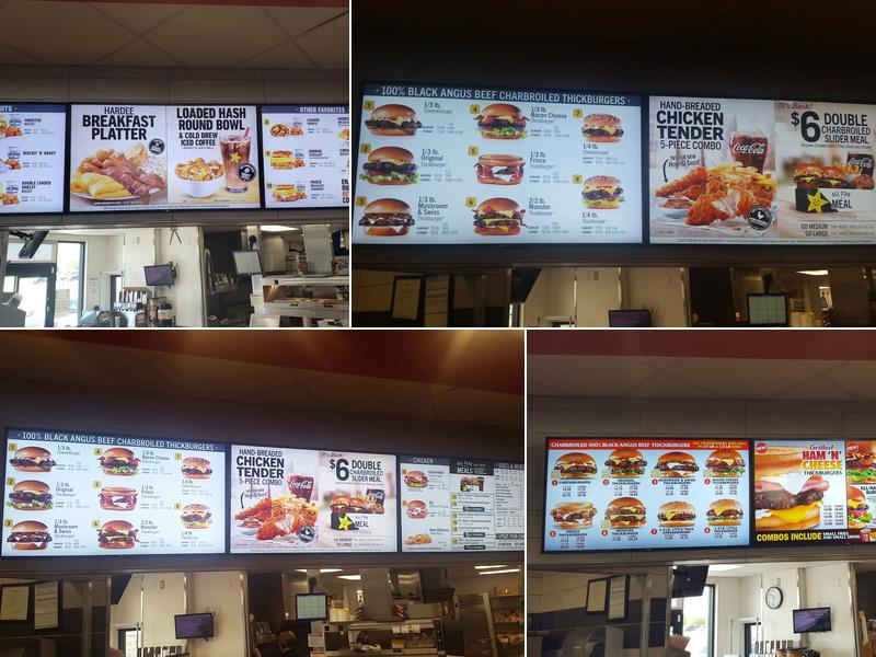 Hardee’s Menu
