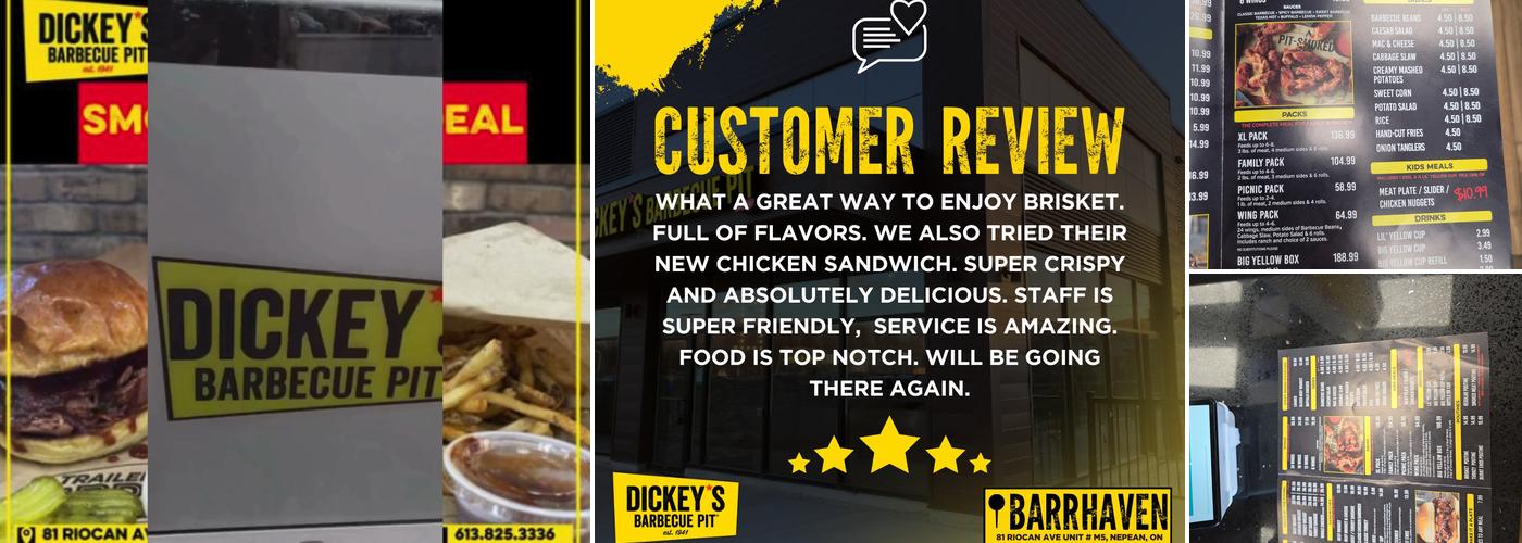 Dickey's Barbecue Pit Menu