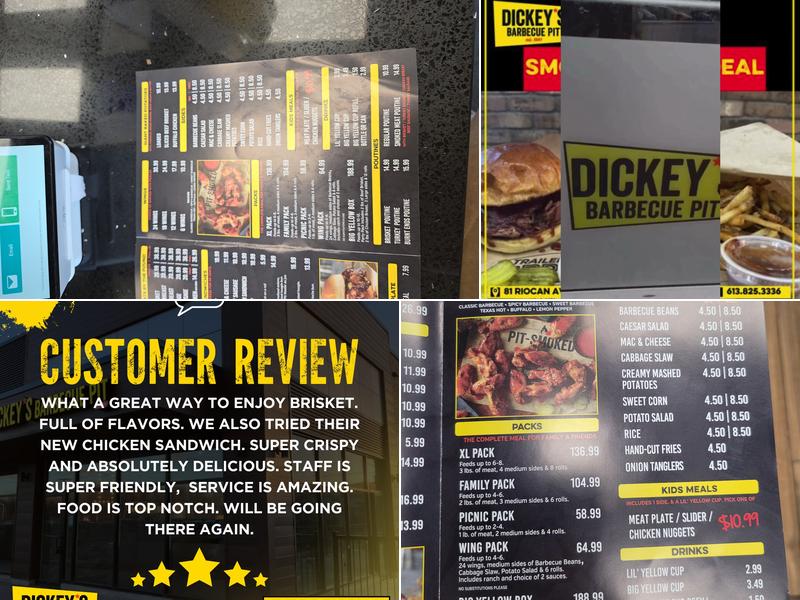 Dickey's Barbecue Pit Menu