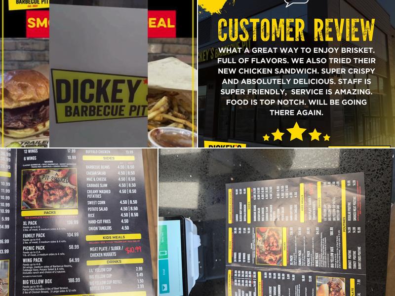 Dickey's Barbecue Pit Menu