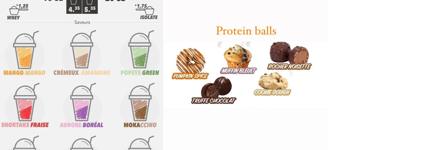 Le Shack Sportif Neufchâtel Menu