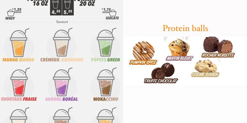 Le Shack Sportif Neufchâtel Menu